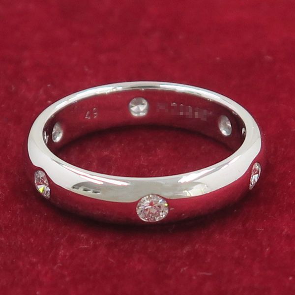 Cartier Stella Ring Diamond 6p#49 (size Around 9)