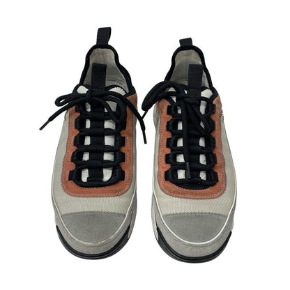 Chanel Sneakers Shoes Fabric Suede Multicolor Here Mark Logo