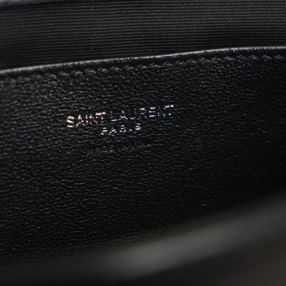 Beautiful ▼saint Laurent Paris Saint Laurent Paris 821003 Small Crossbody Smooth Leather Logo Flap Shoulder Bag