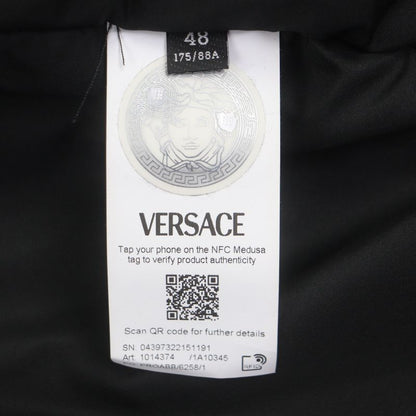 Versace 2023 1014374 Logo Embroidered Padded Stadium Jacket Stadium Jacket
