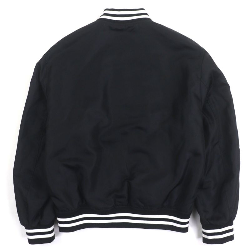 Versace 2023 1014374 Logo Embroidered Padded Stadium Jacket Stadium Jacket