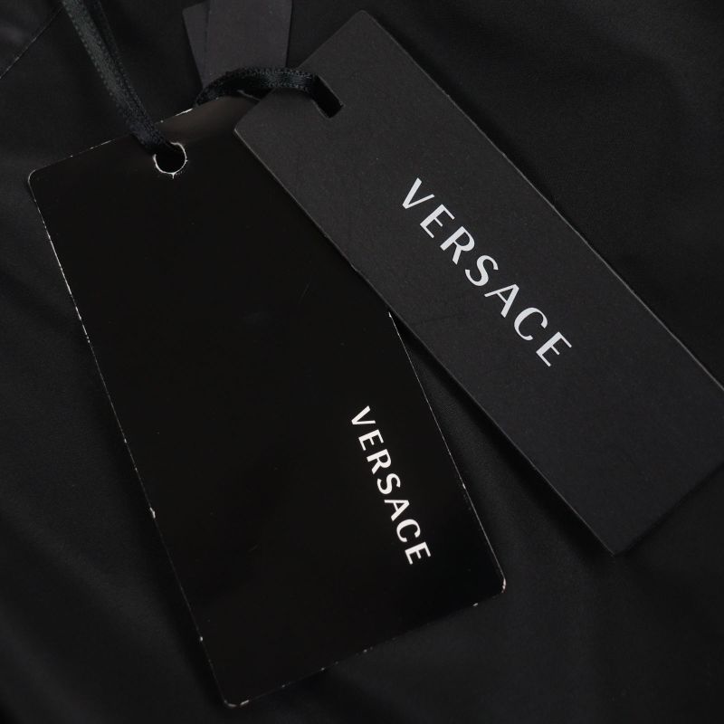 Versace 2023 1014374 Logo Embroidered Padded Stadium Jacket Stadium Jacket