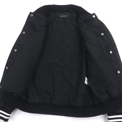 Versace 2023 1014374 Logo Embroidered Padded Stadium Jacket Stadium Jacket