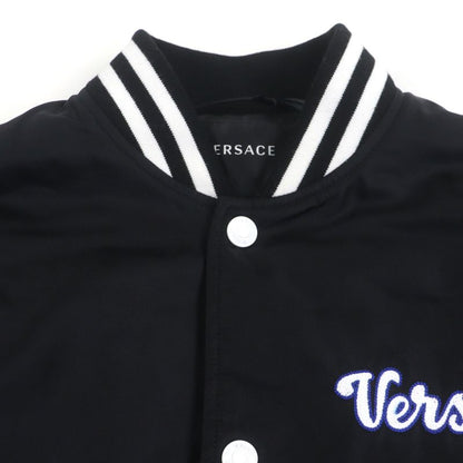 Versace 2023 1014374 Logo Embroidered Padded Stadium Jacket Stadium Jacket