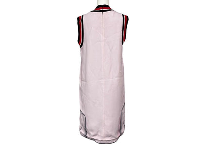Prada Beauty Mask Dress Rayon Sleeveless Multicolor — view 2