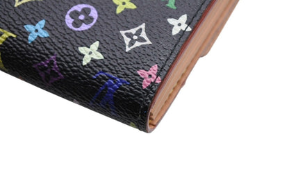 Louis Vuitton Wallet Takashi Murakami Portefeuille Sarah Black Monogram — view 4