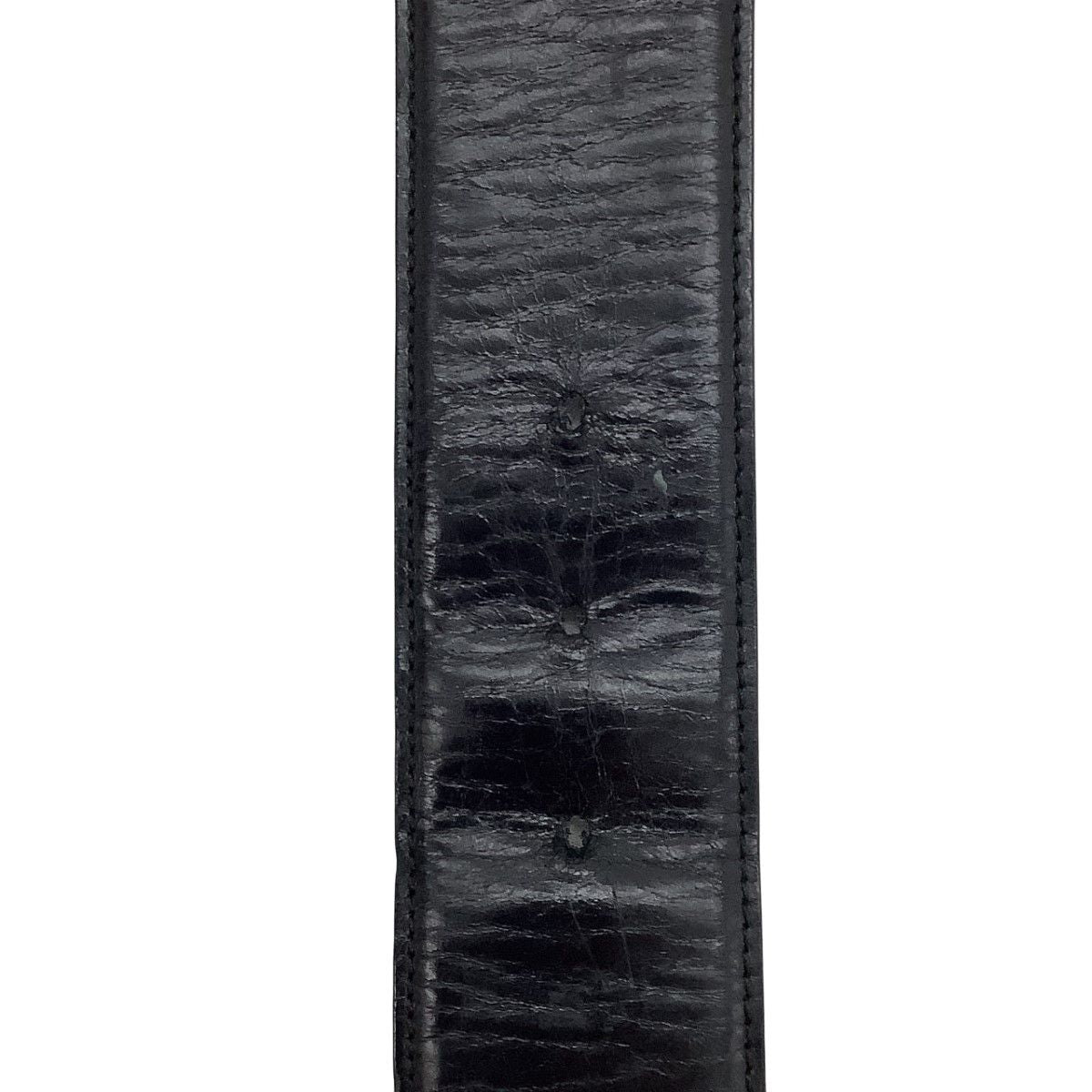 Gucci Belt GG Buckle Leather 036 1046 0979 Black