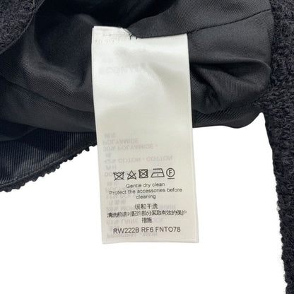 Louis Vuitton Outer Vest Wool Pearl 22 AW Black