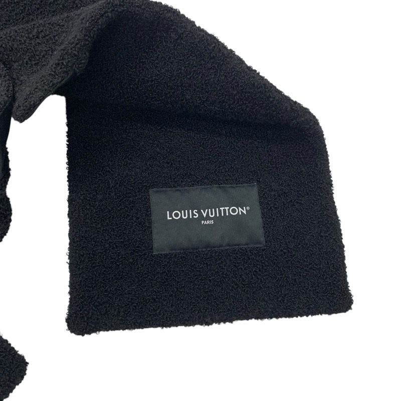 Louis Vuitton Outer Vest Wool Pearl 22 AW Black