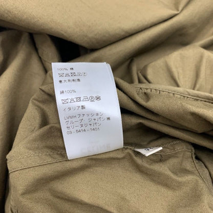 Celine Dress Cotton Khaki Gold Safari