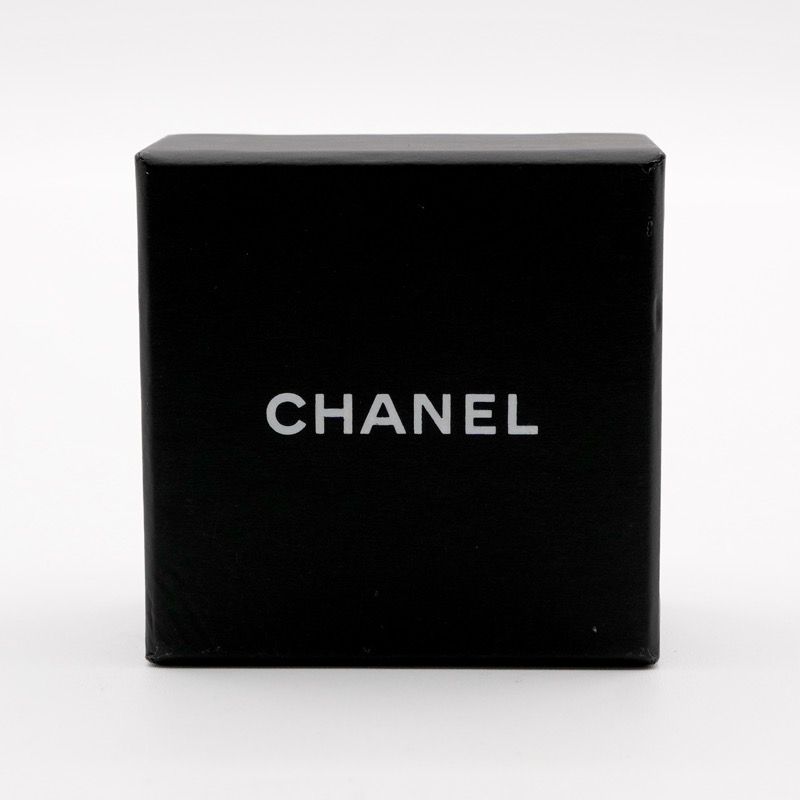 Chanel Earrings Earring Gold Coco Mark Rhinestone