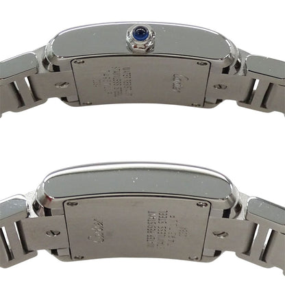 Cartier Watch Ladies Brand Tank FrançAise Sm Quartz Qz Stainless Steel