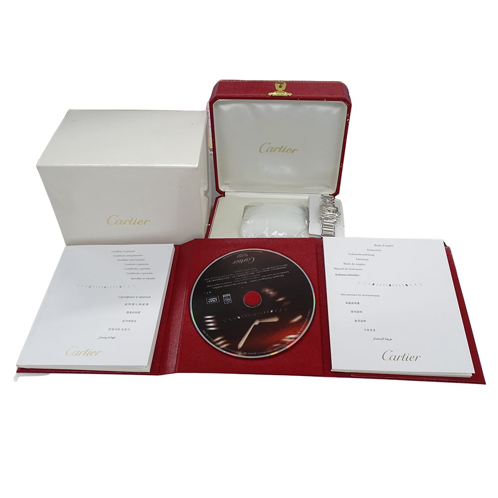 Cartier Watch Ladies Brand Tank FrançAise Sm Quartz Qz Stainless Steel