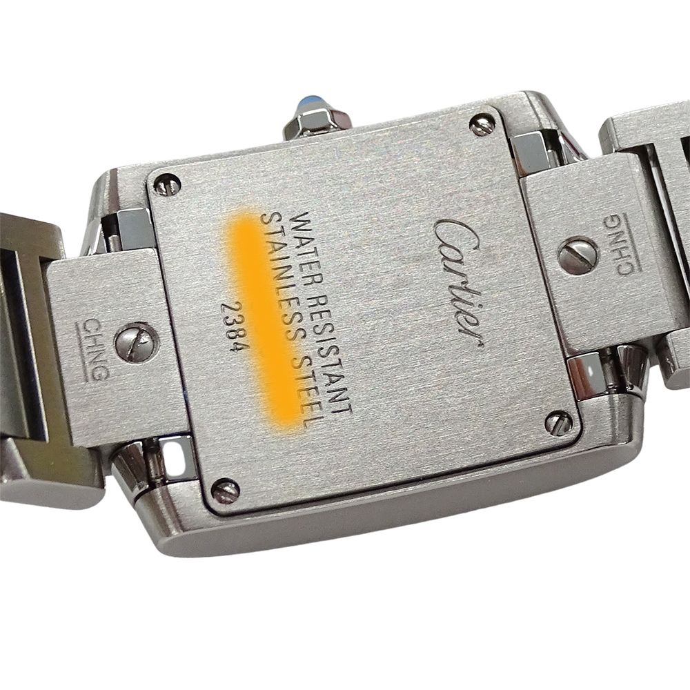 Cartier Watch Ladies Brand Tank FrançAise Sm Quartz Qz Stainless Steel