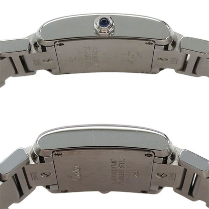 Cartier Watch Ladies Brand Tank FrançAise Sm Quartz Qz Stainless Steel