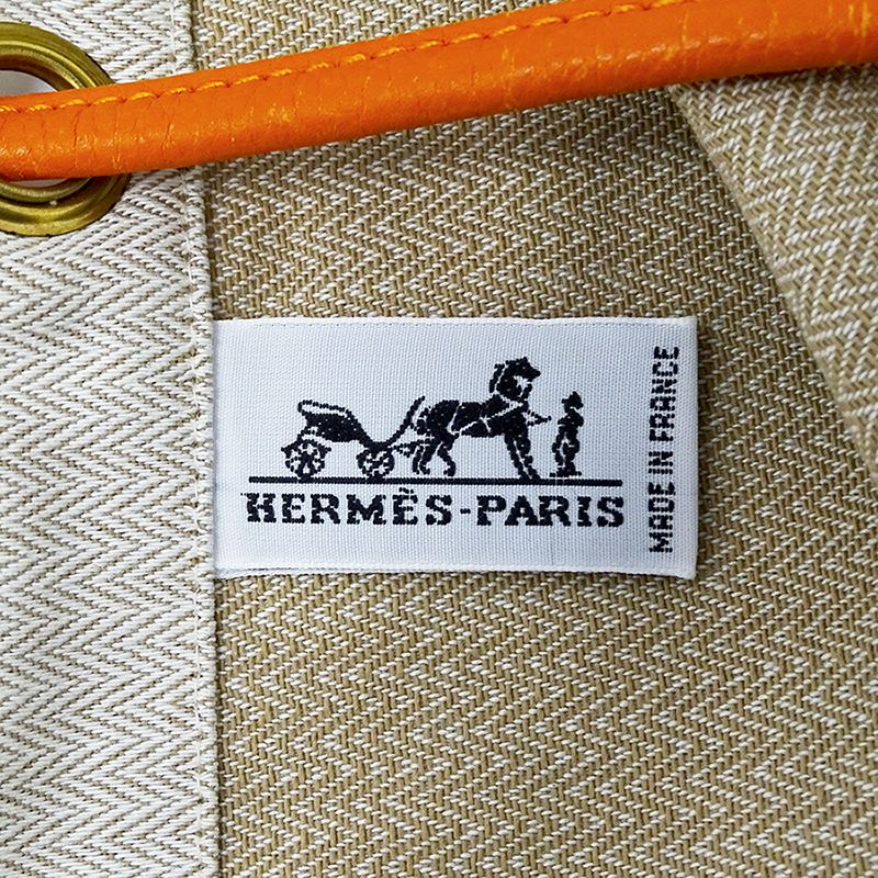 Hermes Bag Women'S Brand Shoulder Bag Aline Gm Toile Chevron Natural Orange