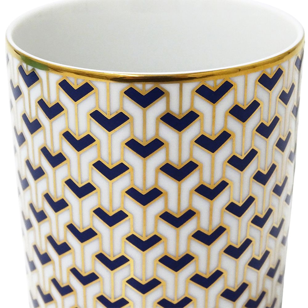 Tiffany&Co Tableware Ladies Men'S Brand Mug Ceramic Manhattan Blue Cup