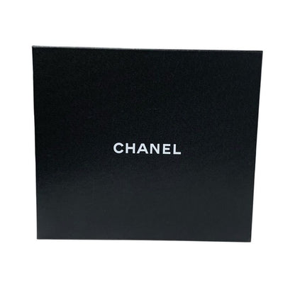 Chanel Boots Short Boots Shoes Leather Black Matelasse Coco Mark Pearl Bijou