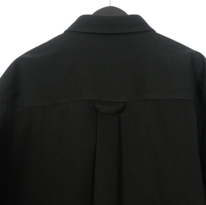Bottega Veneta 20SS Oversized Cotton Twill Shirt Long Sleeve 50 Black 618612