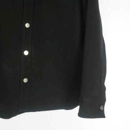 Bottega Veneta 20SS Oversized Cotton Twill Shirt Long Sleeve 50 Black 618612