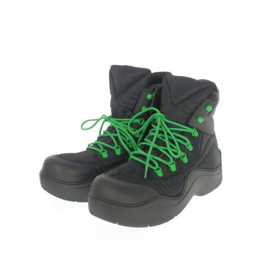 Bottega Veneta Puddle Bomber Boots Lace-up Padded Boots Paddle Boots Shoes 43