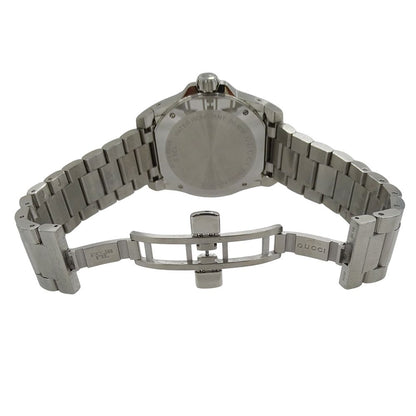 Gucci Watch Men'S Brand Dive Date Quartz Qz Stainless Steel Ss 136.2 Ya136203