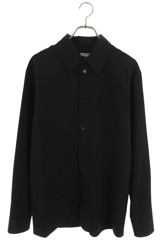 Bottega Veneta 801281 V2uk0 Wool Long Sleeve Shirt Men 48