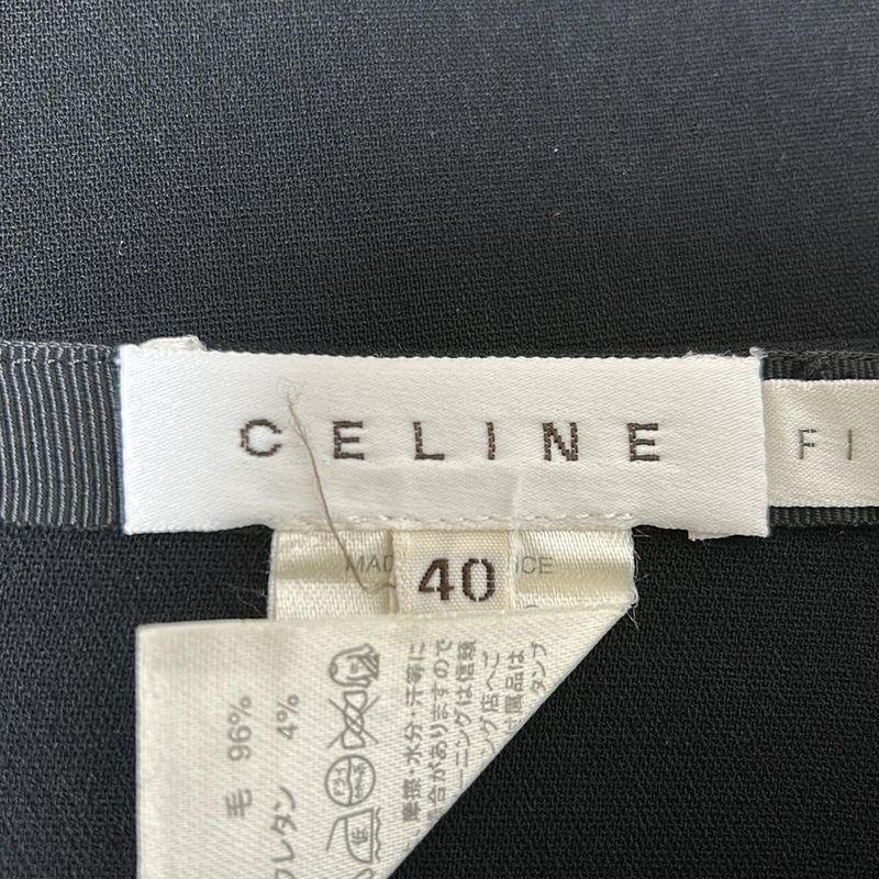 Celine Skirt Size 40 M Women - Black Knee Length