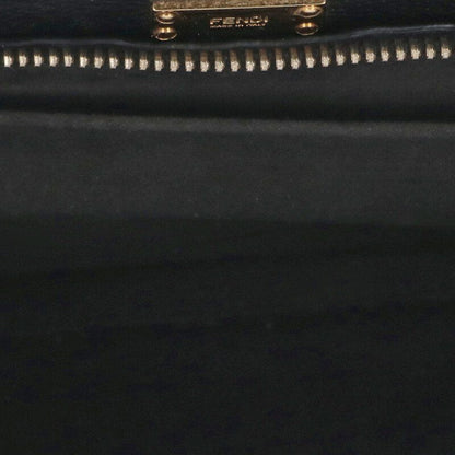 Fendi Peekaboo Fitted Selleria Crocleather Transept Handbag Men's