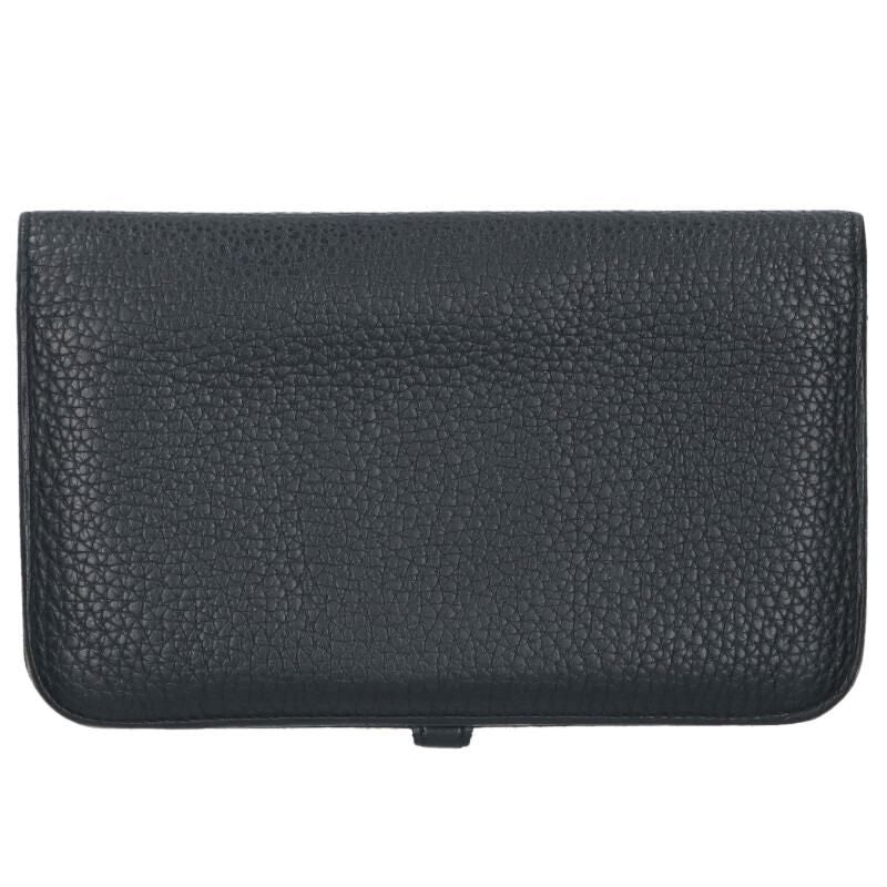 Hermes Dogon Long GM Y Engraved Svhardware Togo Wallet Men's