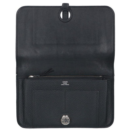 Hermes Dogon Long GM Y Engraved Svhardware Togo Wallet Men's