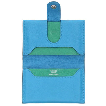 Hermes RMS W Engraved Serie Button Evercolor Card Case Men's