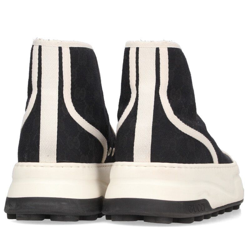 Gucci Tennis 1977 GG Canvas High Cut Sneakers Men's 7