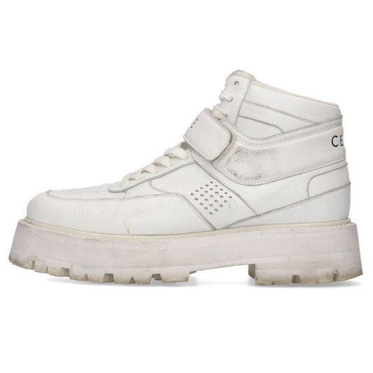 Celine Bulky Logo High Cut Sneakers Men's 41