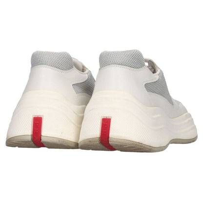 Prada 4e3494 Leather Low Cut Sneakers Men's 8.5