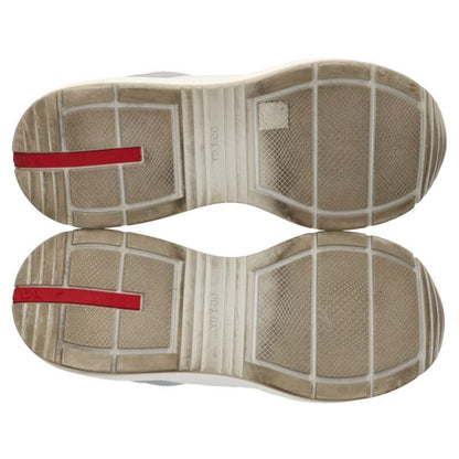 Prada 4e3494 Leather Low Cut Sneakers Men's 8.5