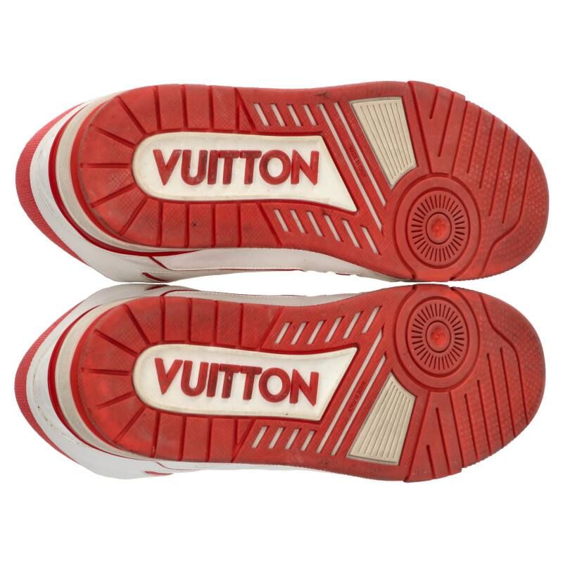 Louis Vuitton 19SS LV Trainers Line High Cut Leather Sneakers Men's 9.5