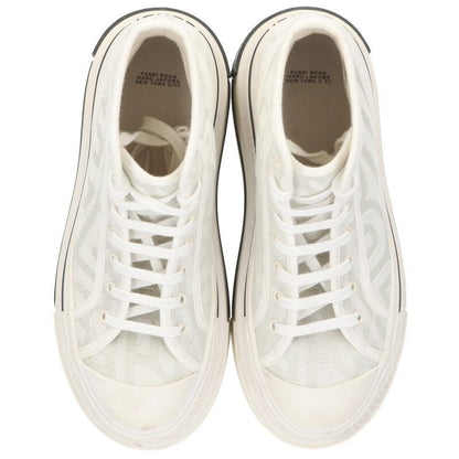 Fendi X Marc Jacobs MARC Jacobs 8e8425 FF Logo Canvas Thick Soled Sneakers Men