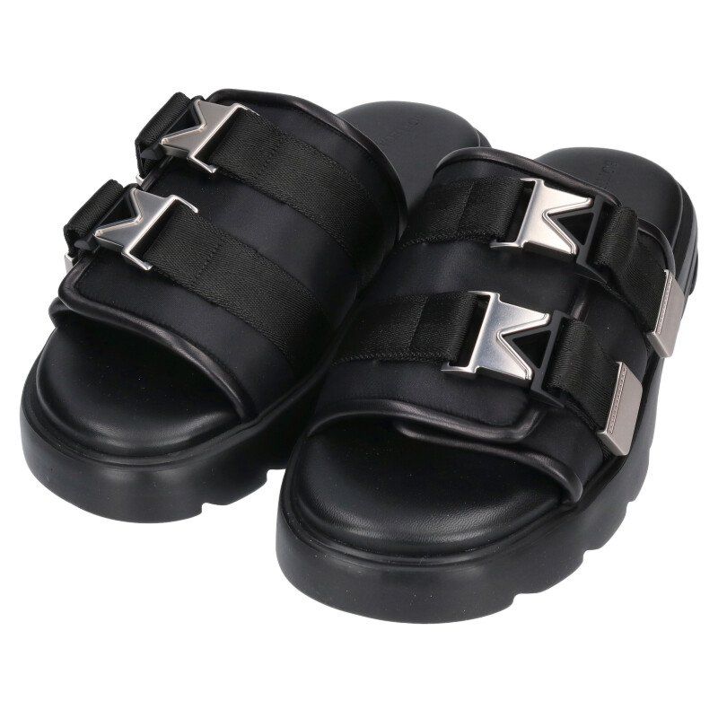 Bottega Veneta Flash Double Buckle Flash Sandal Men's 45