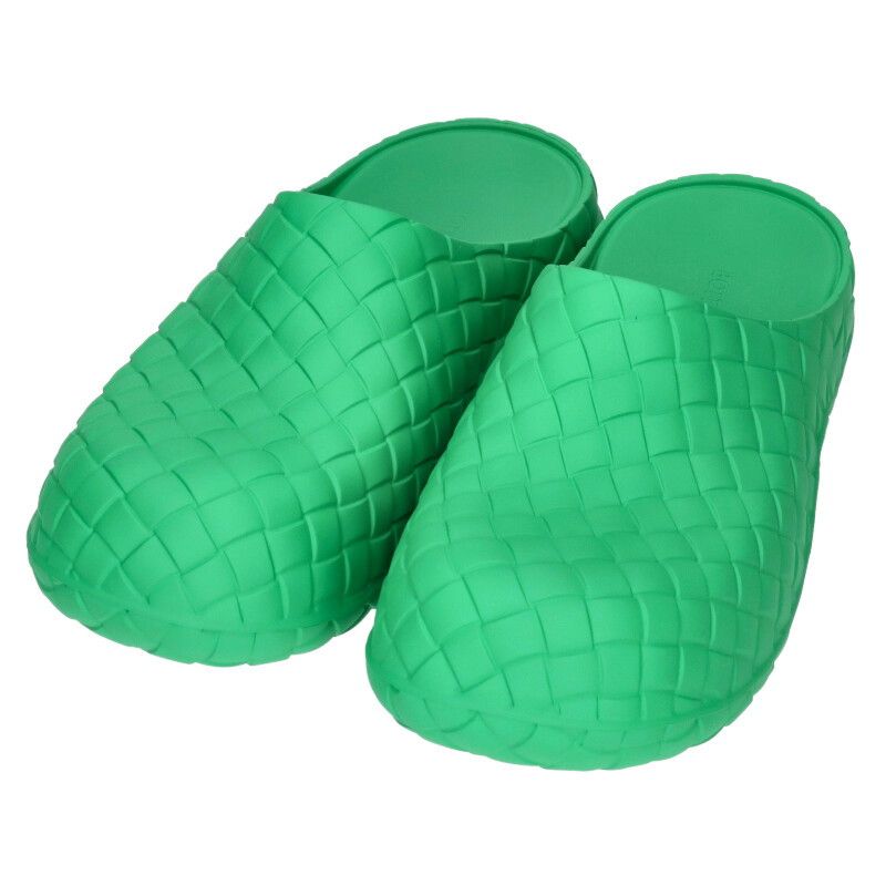 Bottega Veneta Beebee Clogs Intrecciato Rubber Sandal Men's 44