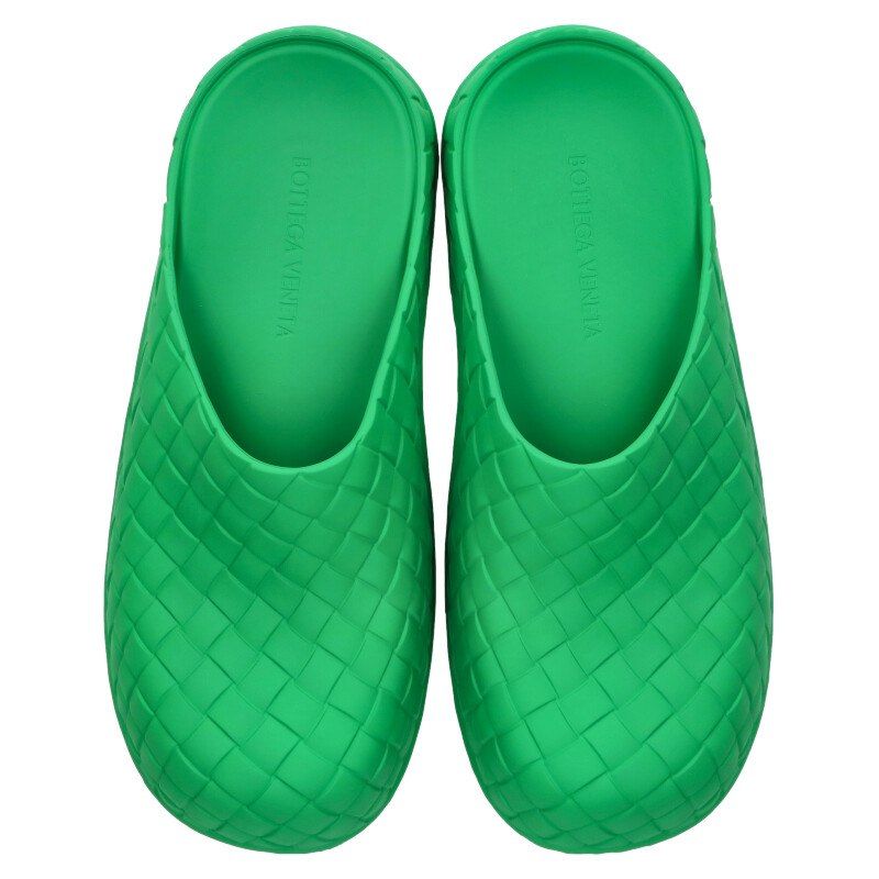 Bottega Veneta Beebee Clogs Intrecciato Rubber Sandal Men's 44