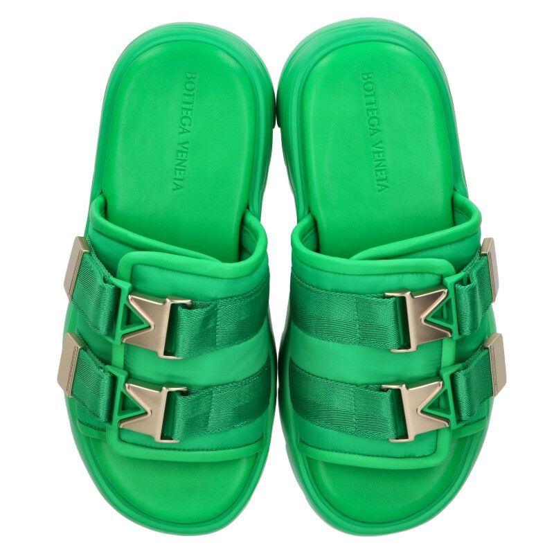 Bottega Veneta Flash Double Buckle Flash Sandal Men's 42