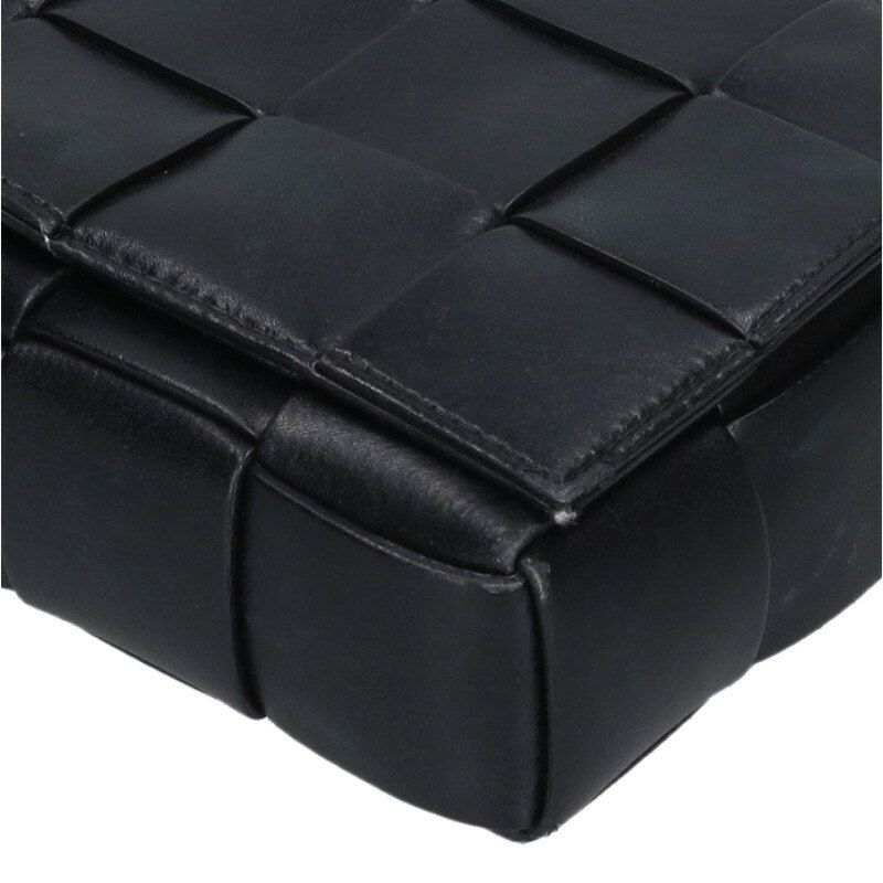 Bottega Veneta Cassette Leather Shoulder Bag Men's