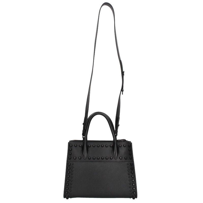 Prada 1ba103 Paradigm Studded 2-way Shoulder Handbag Women