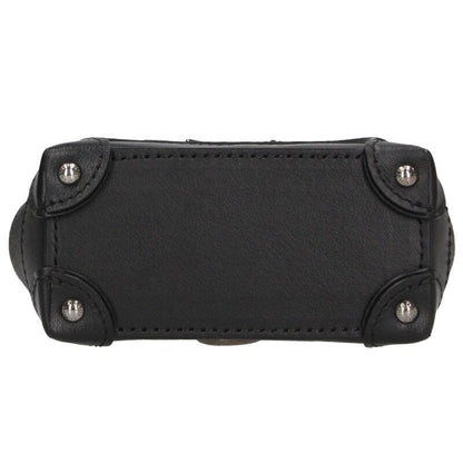 Louis Vuitton Porte Cles Mini Steamer M00340 Monogram Eclipse Pouch Women