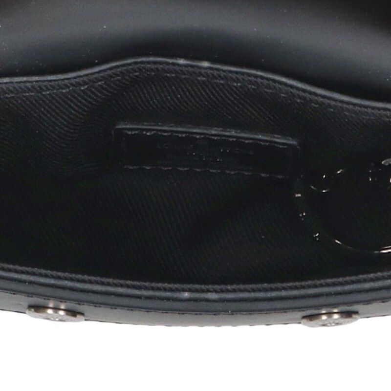 Louis Vuitton Porte Cles Mini Steamer M00340 Monogram Eclipse Pouch Women