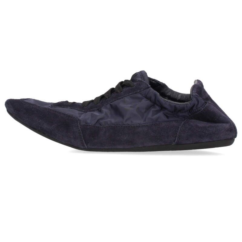Prada 25SS 1e959n Re-nylon Suede Sneakers Women's 35