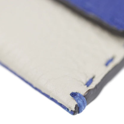 Fendi Alda 326 Clutch Bag 8n0104 Leather Blue White Selleria Second Bag Turnlock