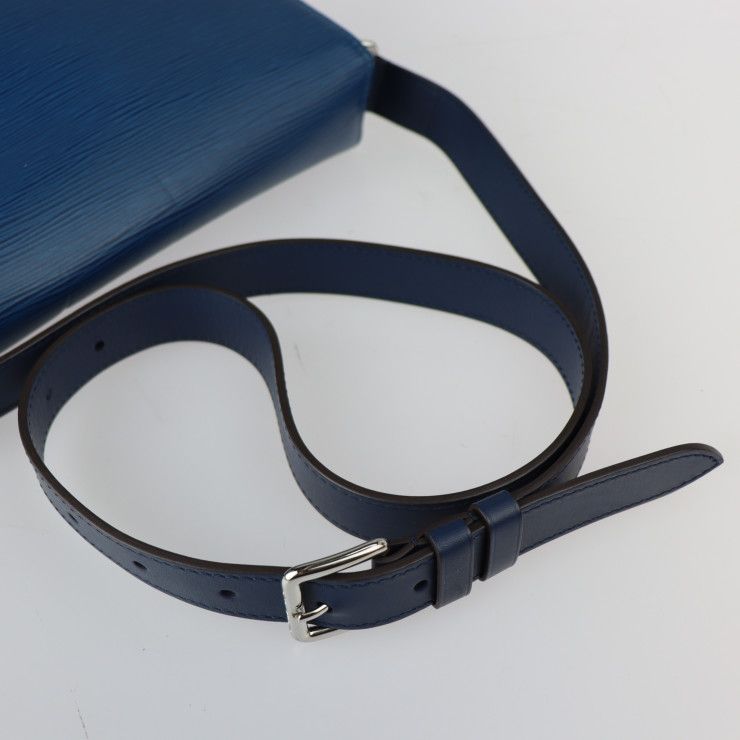 Louis Vuitton Harrington Messenger PM Shoulder Bag M53407 Epi Leather Blue