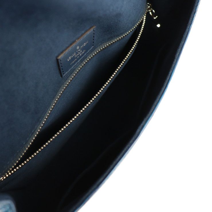 Louis Vuitton Harrington Messenger PM Shoulder Bag M53407 Epi Leather Blue